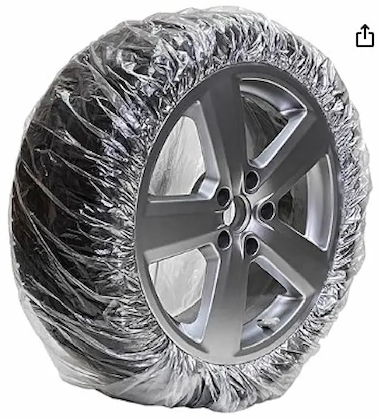 Wheel refurb tyre masks
