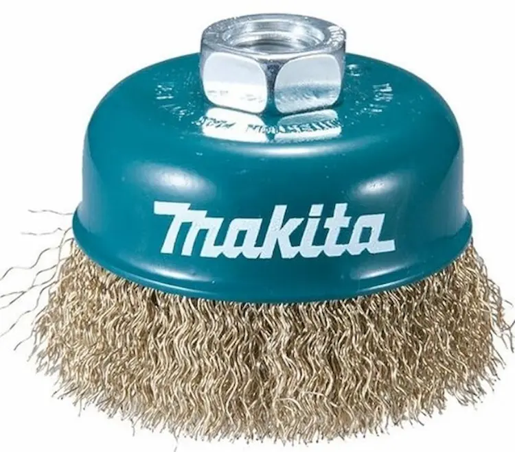 Makita wire cup brush for an angle grinder